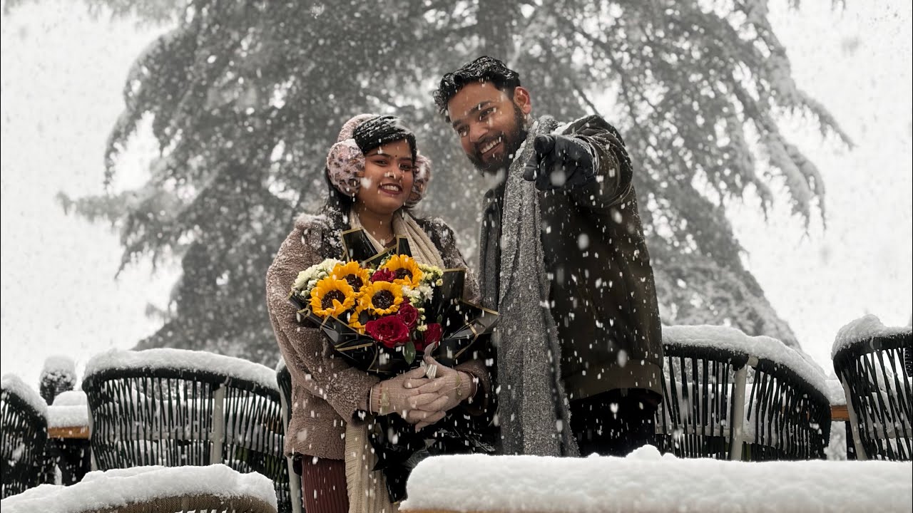 Manali Main Heavy Snowfall Ho Hi Gayi 