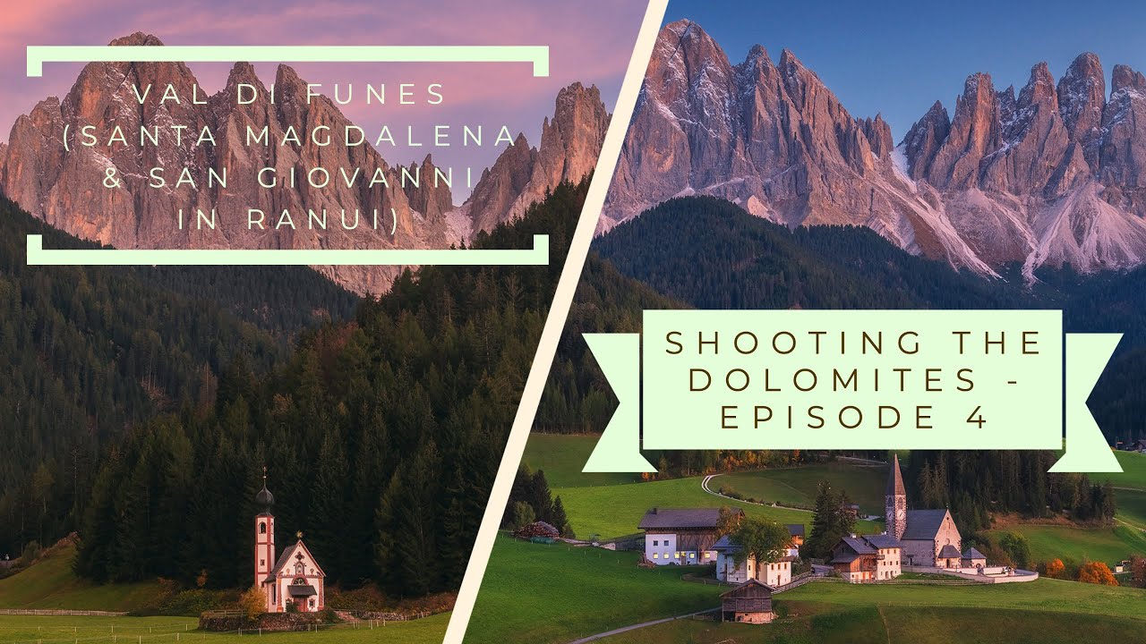 VAL DI FUNES (Funes Valley) | Episode 4 | SHOOTING the DOLOMITES (SUB ENG/ITA) | Leo's Photo Guides