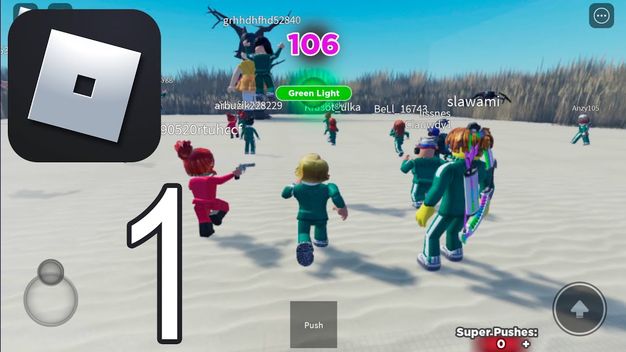 ROBLOX - Gameplay Walkthrough Part 1 - Squid Game (iOS, Android)