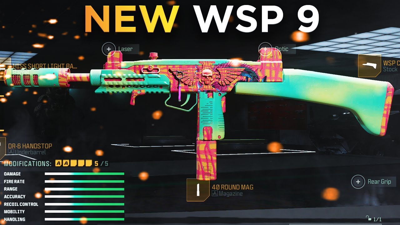 *NEW* BROKEN WSP 9 Loadout in Warzone! (Warzone Meta)