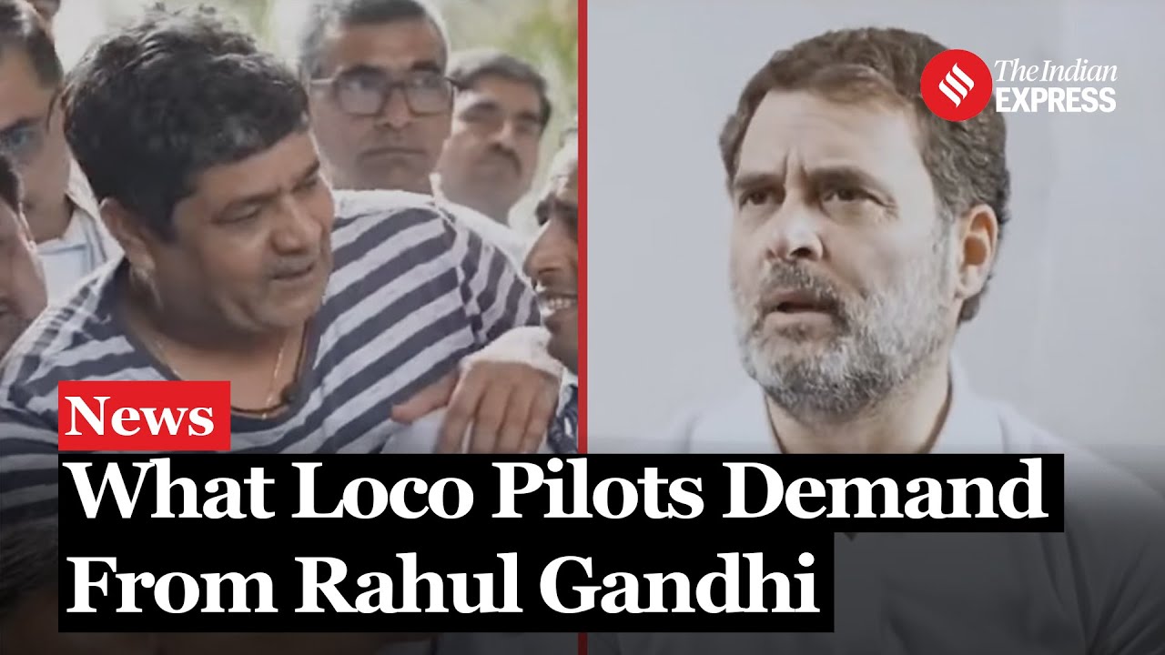Surprise Visit: Rahul Gandhi Meets Indian Railways Loco Pilots at New Delhi Station