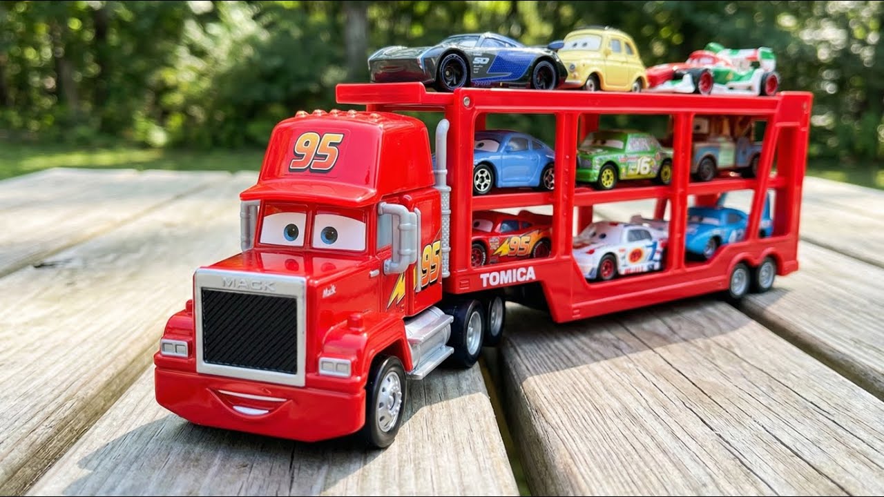 Disney Pixar Cars toys Review | Lightning McQueen, Finn McMissile, Mack, Doc Hudson,Cruz Ramirez