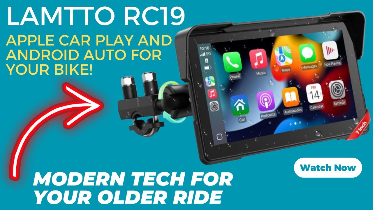 Lamtto RC19-7 Motorcycle Smart Screen Review - Is This The Best So Far?