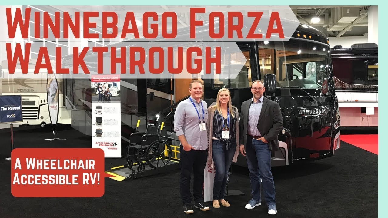 Тур на автодоме: автодом Winnebago Forza 34T с улучшенными возможностями доступа!