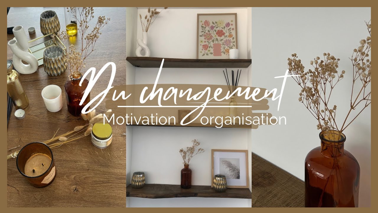 Du changement dans la maison • journée motivation 💪🏻