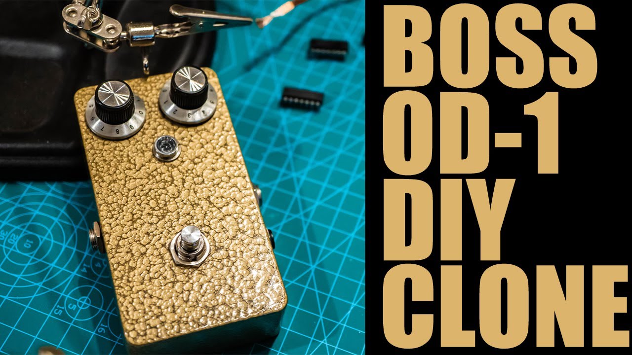【時価50000円！】BOSS OD-1自作エフェクター！【元祖オーバードライブ】