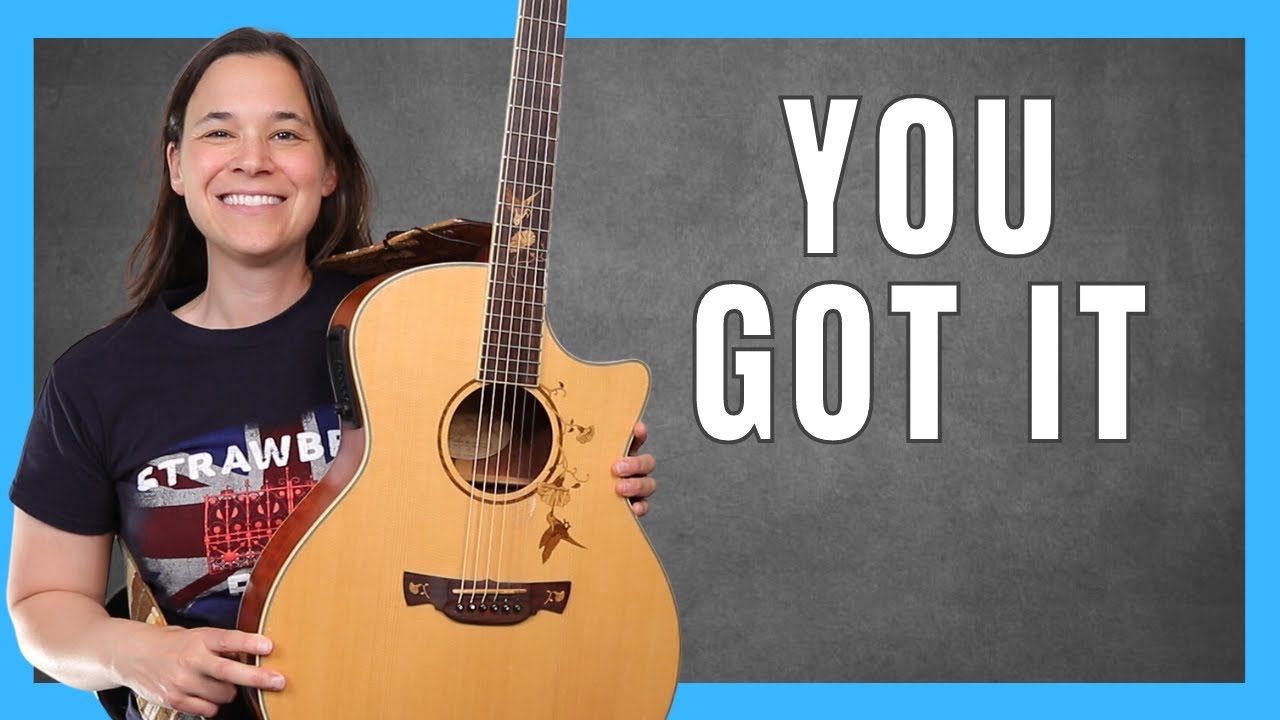 Ste[p-by-Step You Got It Guitar Tutorial for Roy Orbison Fans!