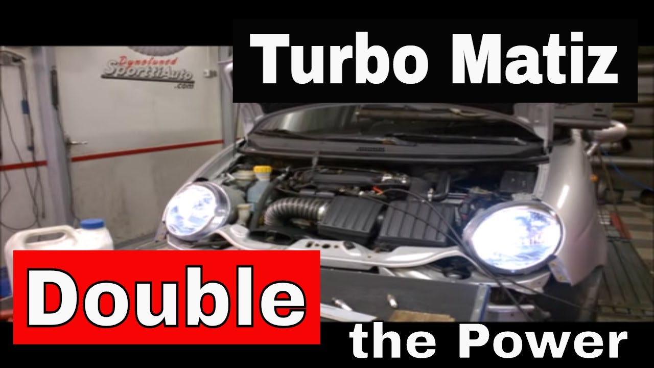 Turbo Matiz stage 2: Double the power with Ecumaster DET3 and dynotuned by Jean N.