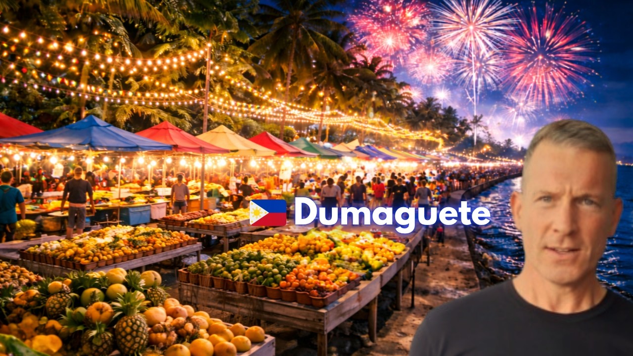 the BOULEVARD just keeps CHANGING with Dumaguete HOLIDAYS  ...  Philippines