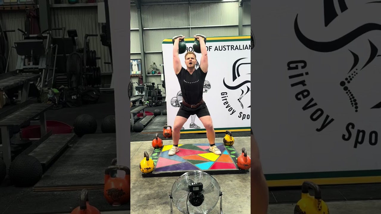 2025 IUKL Oceania Cup. x2 24kg Long Cycle. 69 -1 Reps.