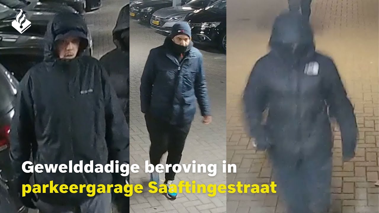 Gewelddadige beroving in parkeergarage: herkent u de verdachten?