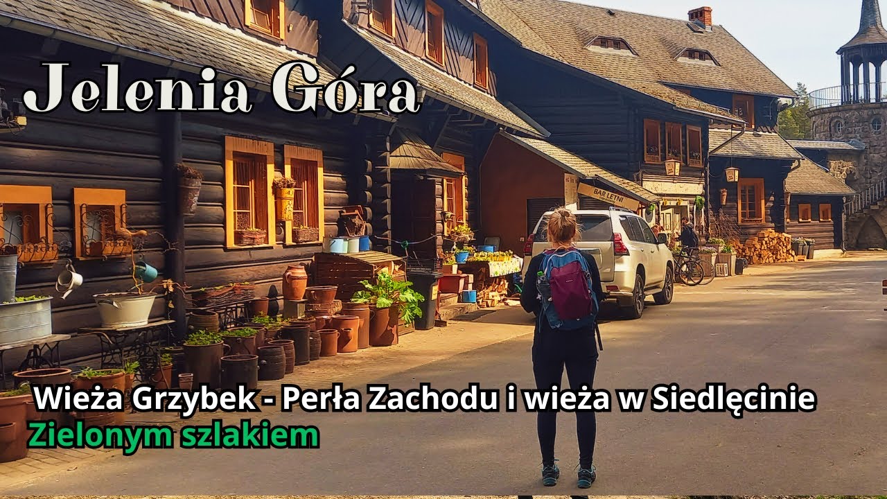 Z Jeleniej Góry - Perła Zachodu i wieża Siedlęcin. #dolnośląskie