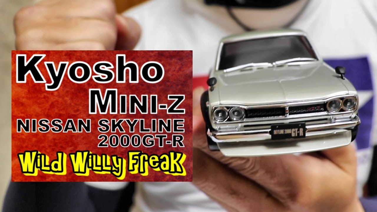 【RC・ラジコン】kyosho miniz AWD skyline 2000GT-R・京商ミニッツ　AWD スカイライン2000GT-R ハコスカ ～ ワイルドウイリーフリーク #455