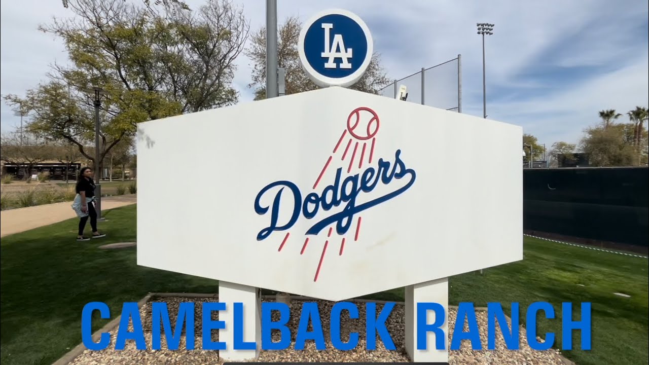 Stadium Tour Spring Training - LA Dodgers - Camelback Ranch - Practice Fields / Complex