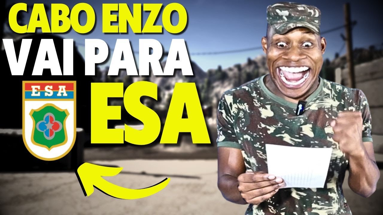 Saiu o Resultado Da Prova DA ESA, Cabo Enzo Passou!