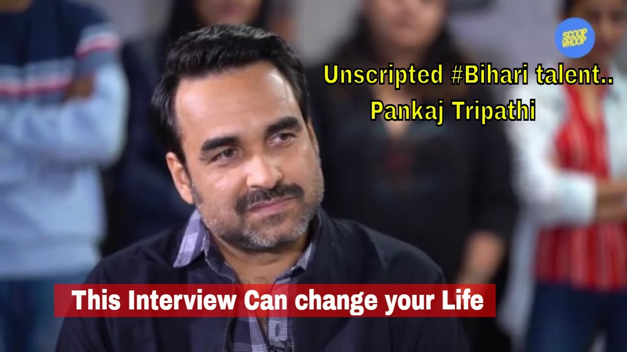 Superb Interview by Pankaj Tripathi || The legend artist