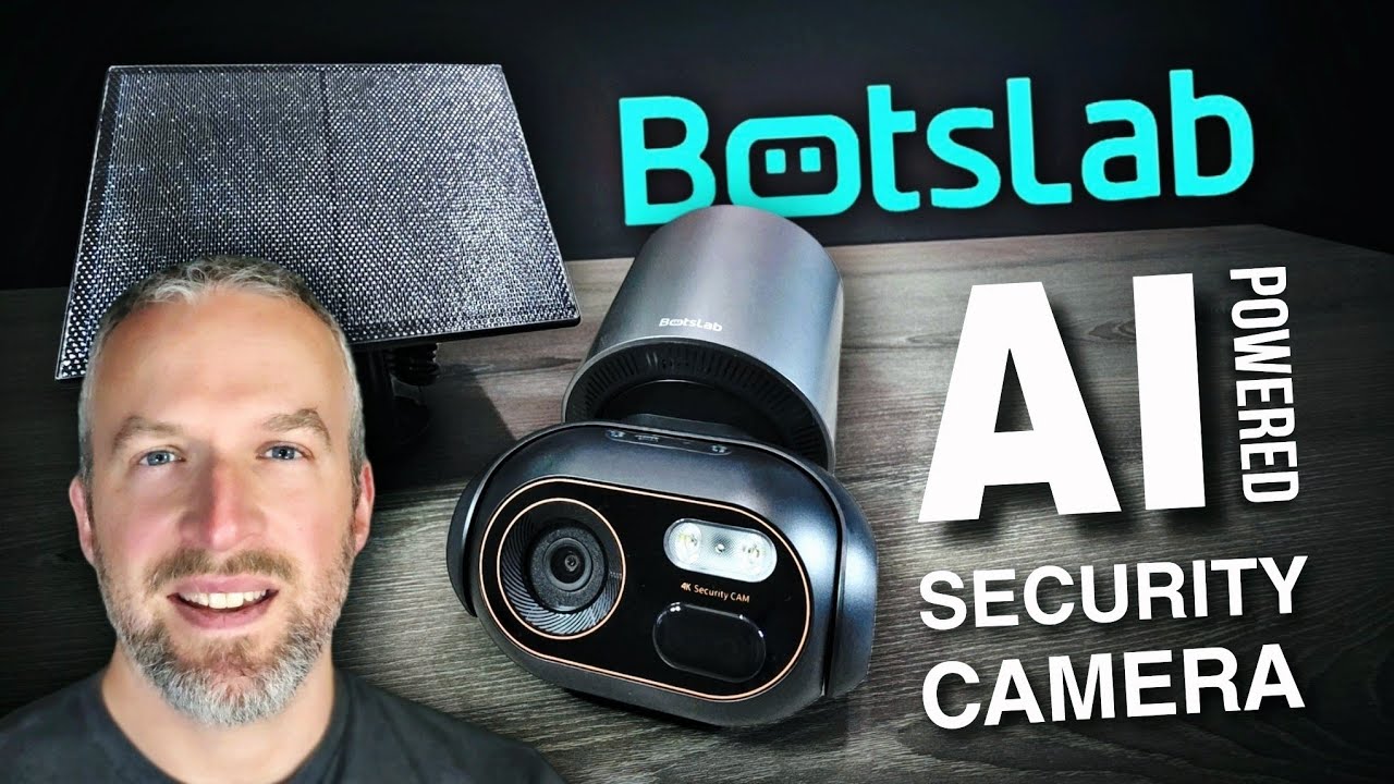 Обзор системы безопасности Botslab 4K: солнечная энергия, встроенный ИИ и ОТСУТСТВИЕ ежемесячной ...