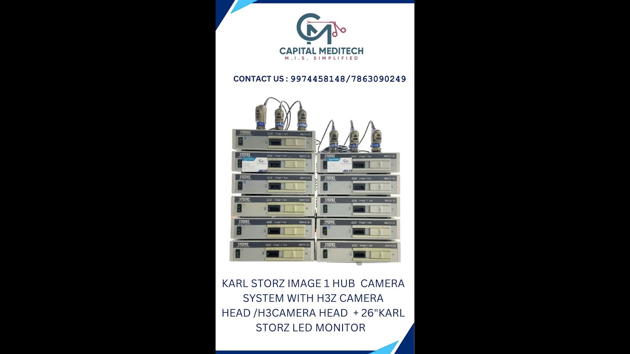 karl storz image 1 hub w/USB, H3Z camerahead 😱