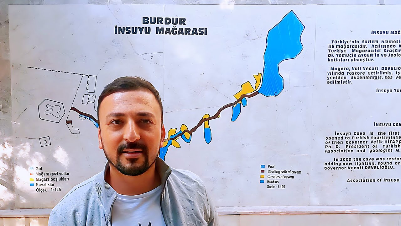 BURDUR İNSUYU MAĞARASI – Türkiye'nin Turizme Açılan İlk Mağarası – Karstik Mağaralar