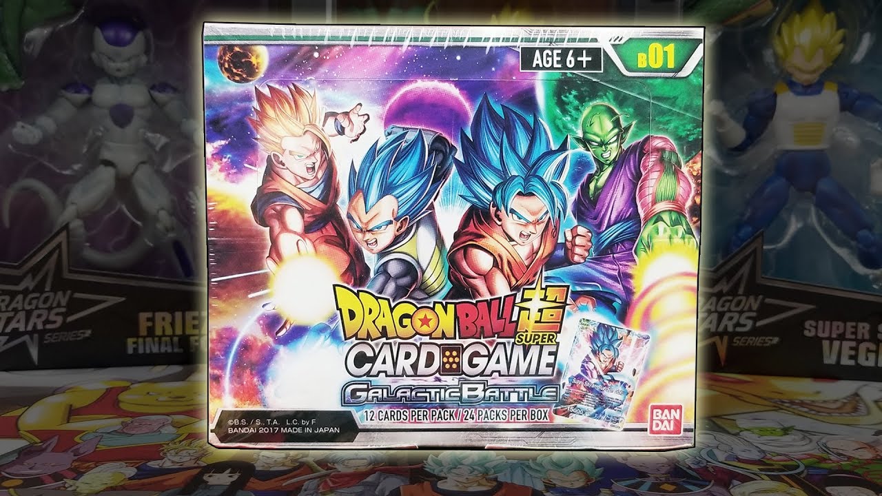 Dragon Ball Super Galactic Battle Booster Box Opening!