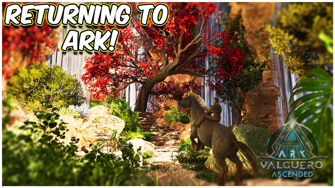 Returning To Ark On The Brand New VALGUERO Map!!