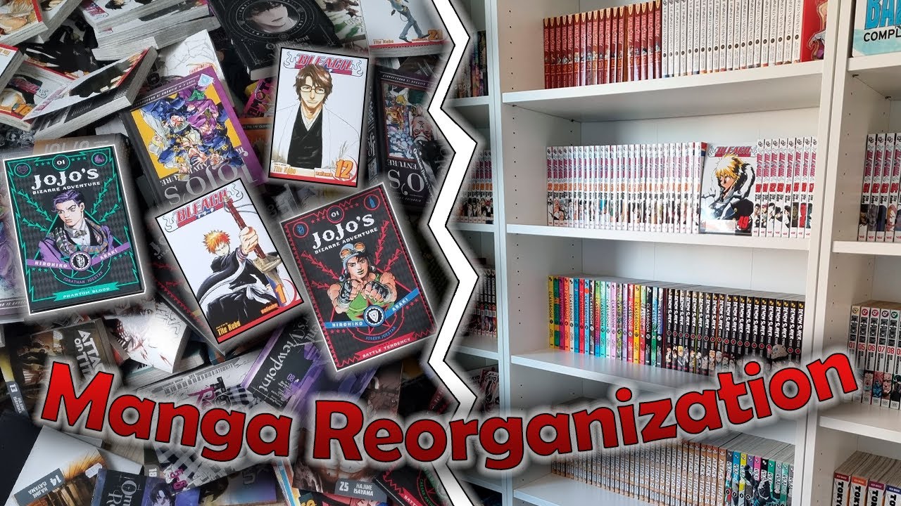 Manga Collection Reorganization: I Have Way Too Much Manga