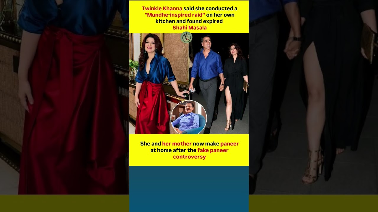 Twinkle Khanna said she conducted a 