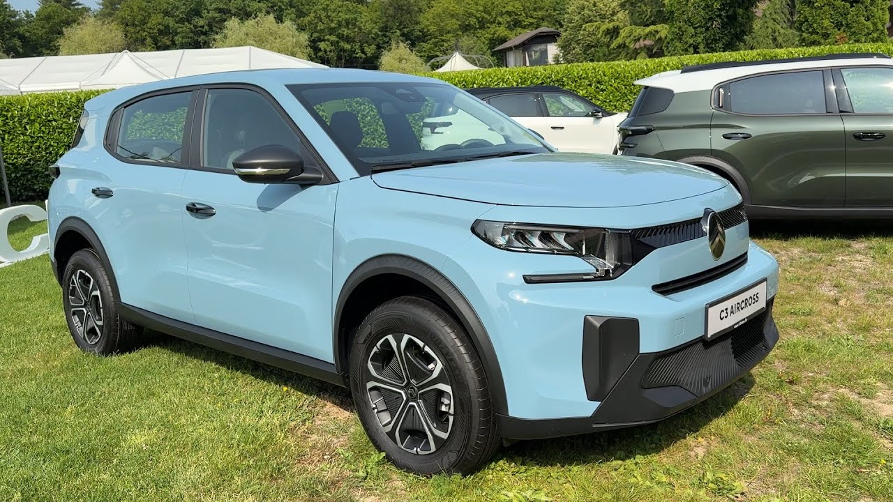 New CITROEN C3 AIRCROSS 2025 - different TRIMS & COLORS (YOU vs PLUS vs MAX)
