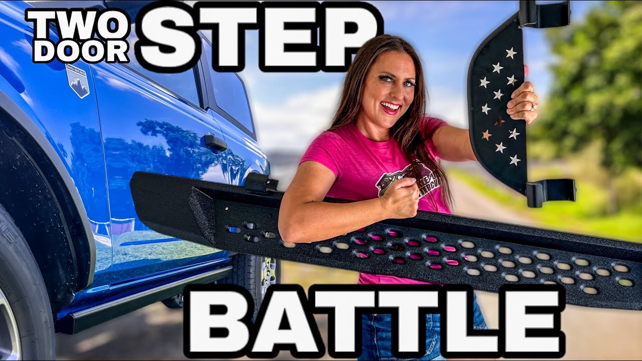 Best Bronco Step & Rail Options for 2-Door | Quick-Release vs Bolt-On Measurements & Install Guide