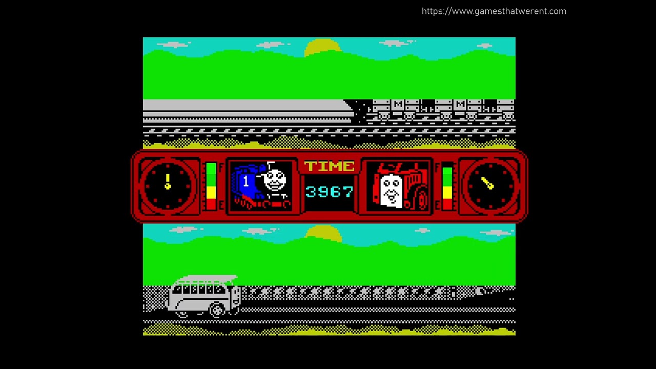 Unreleased Thomas The Tank Engine 2 game recovered for ZX Spectrum