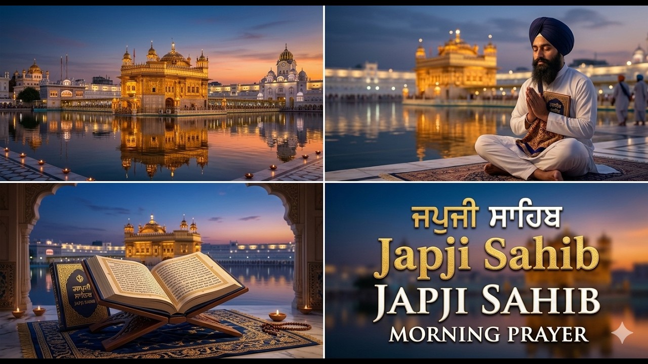 ਅੰਮ੍ਰਿਤ ਵੇਲੇ ਦਾ ਪ੍ਰਕਾਸ਼: ਸ੍ਰੀ ਜਪੁਜੀ ਸਾਹਿਬ (अमृत वेले का प्रकाश) | Seva Te Simran | Bhai Sukhvinder