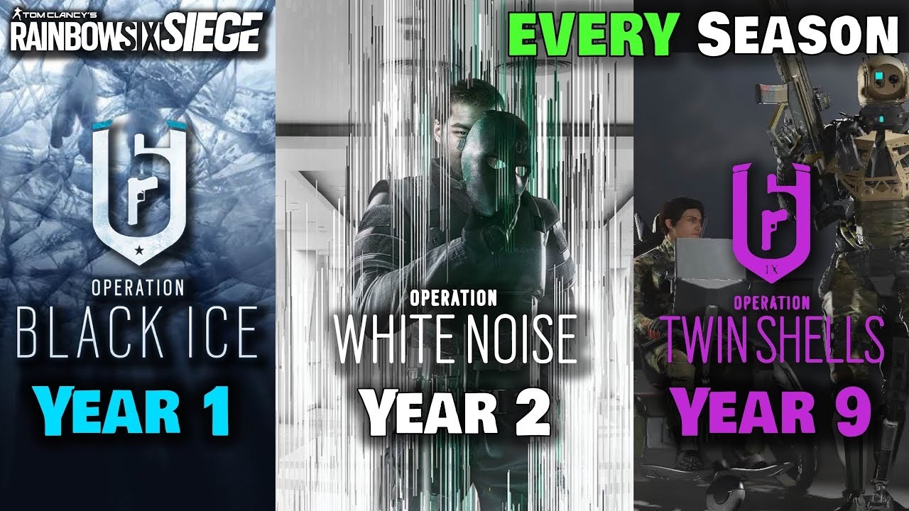 Rainbow Six Siege EVERY Menu Screen (2015 - 2024)