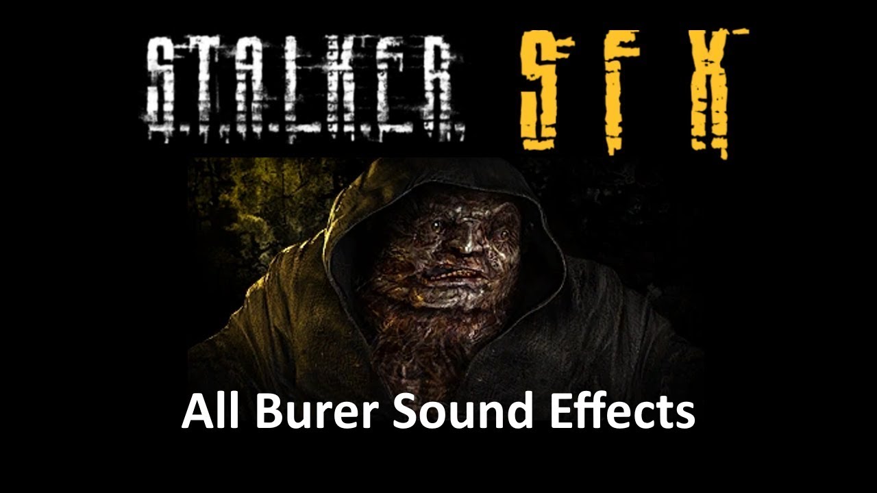 (S.T.A.L.K.E.R.: Call of Pripyat SFX) - All Burer Sound Effects