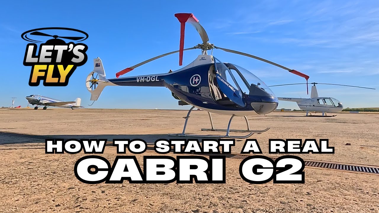 Как запустить настоящий вертолет Guimbal Cabri G2