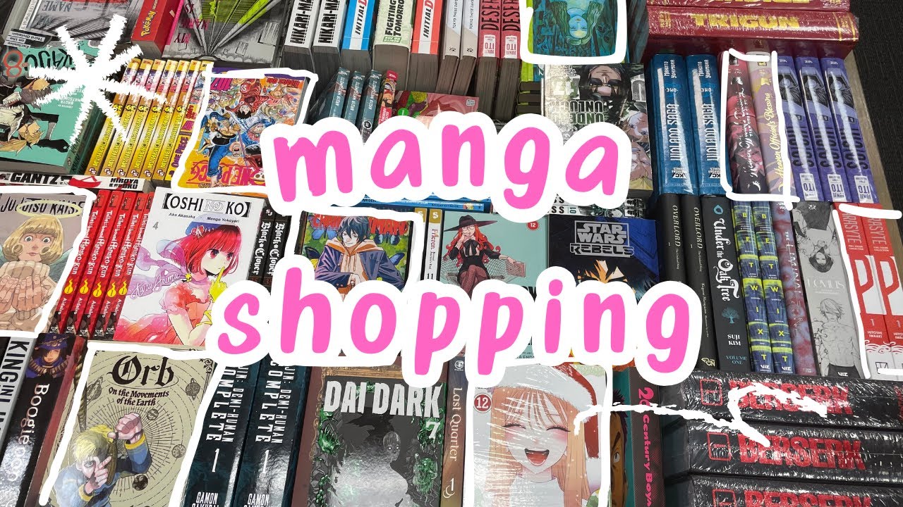 manga shopping + haul 🛒 // 2nd & Charles edition (real time talking)