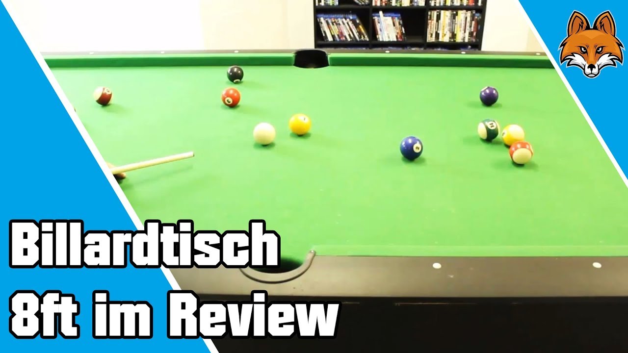 Billardtisch kaufen in 8ft - Das ist dein Modell! 🎱