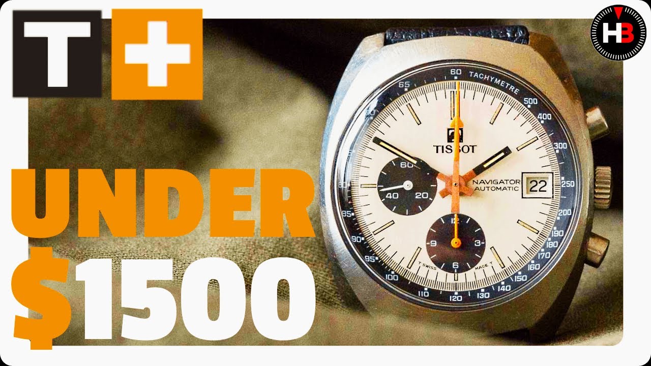 Best 5 Vintage Tissot Chronograph watches for under $1500 YOU need these in your collection