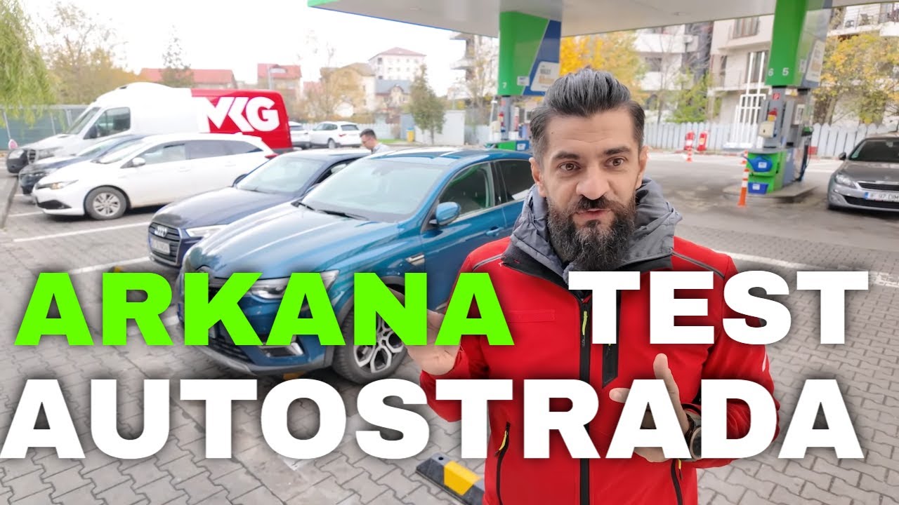 Cat consuma un Renault Arkana 1.6 eTech pe autostrada?