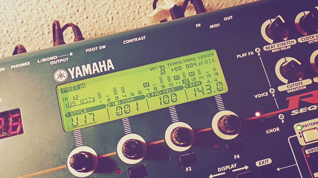 Yamaha RM1x _ #goatrance #acid #trance