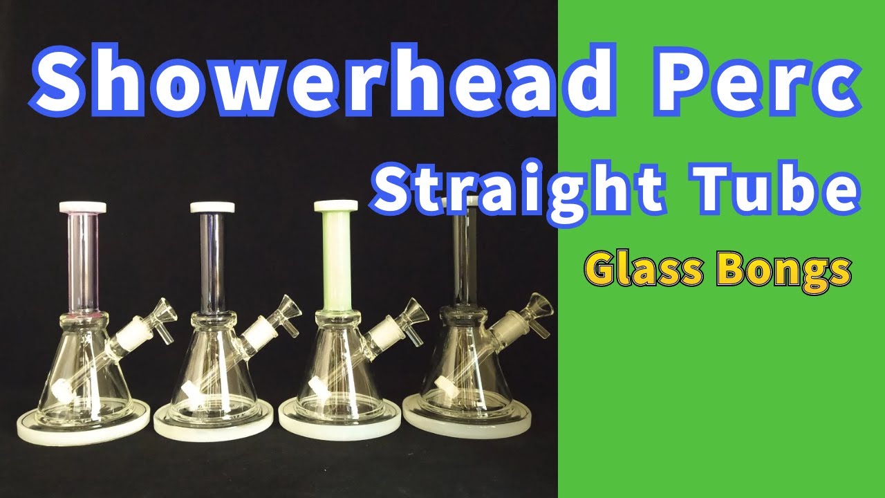 Showerhead Perc Straight Tube Water Glass Bongs Oil Dab Rig ShareBongs Product Review