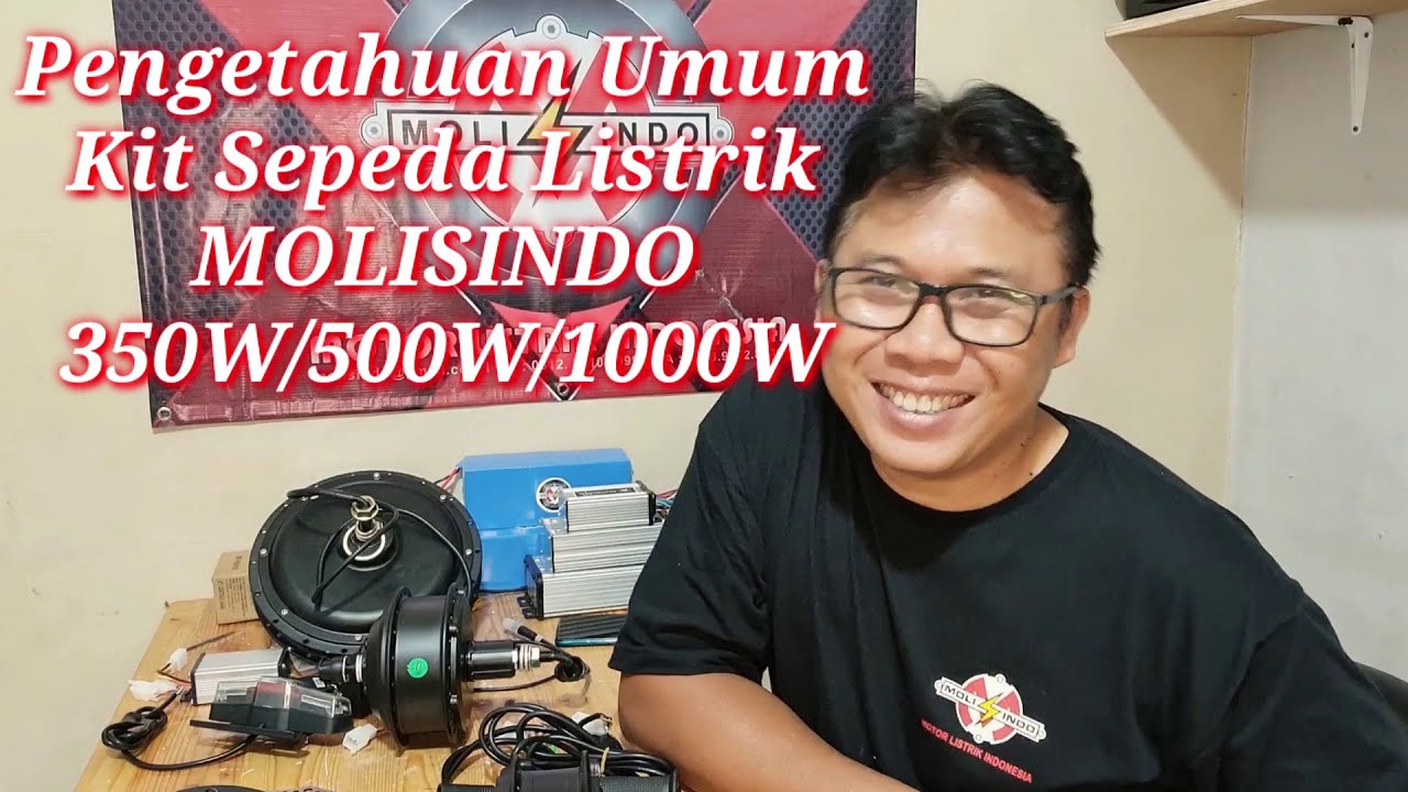 Pengetahuan Umum Kit Sepeda Listrik 350W/500W/1000W MOLISINDO - 081298101099