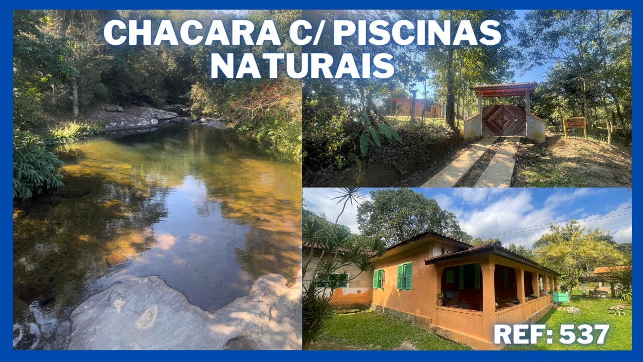 🙌 VENDIDA🙌  CHACARA/SITIO COM PISCINAS NATURAIS EM PEDRO DE TOLEDO - SP,