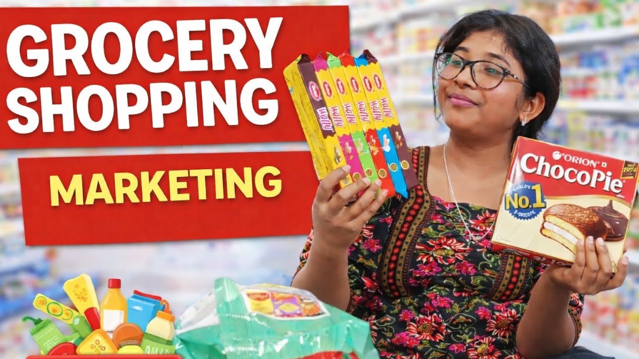 🧾 Grocery Shopping Vlog  ll Tirkeyvlogs__ v3r ll daily vlog 