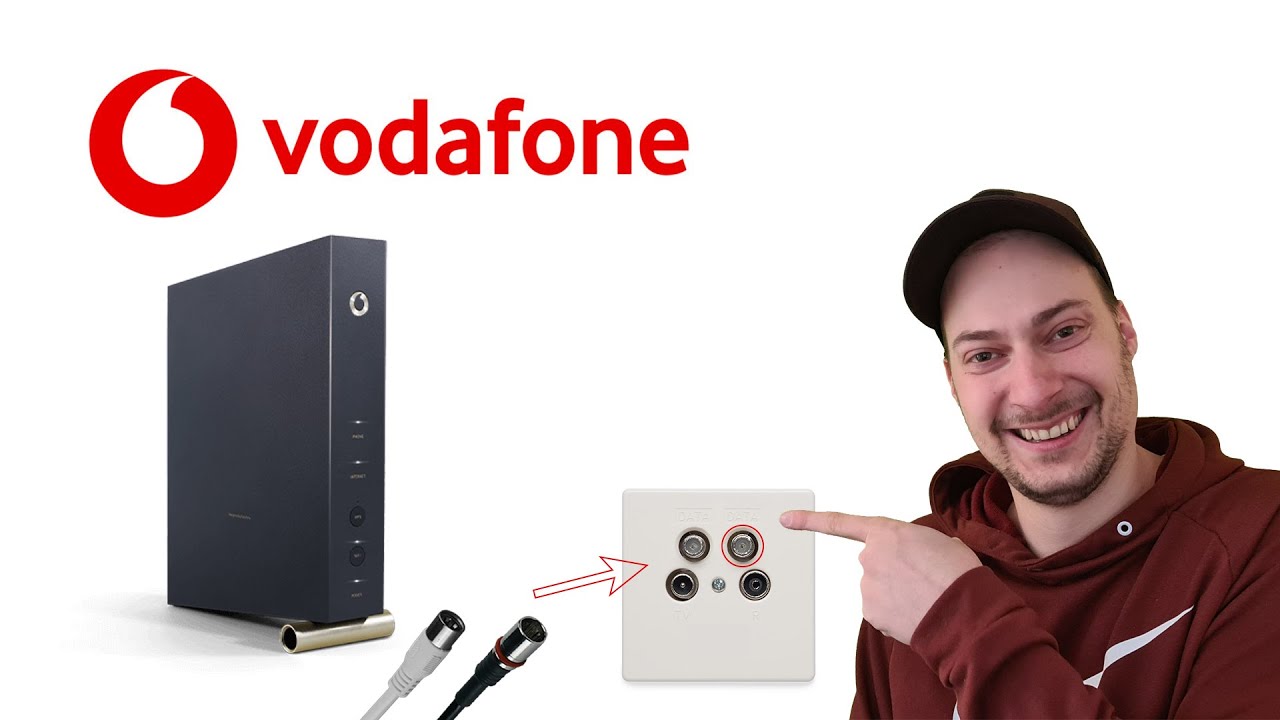 Vodafone Router anschlie&szlig;en und einrichten - Tutorial