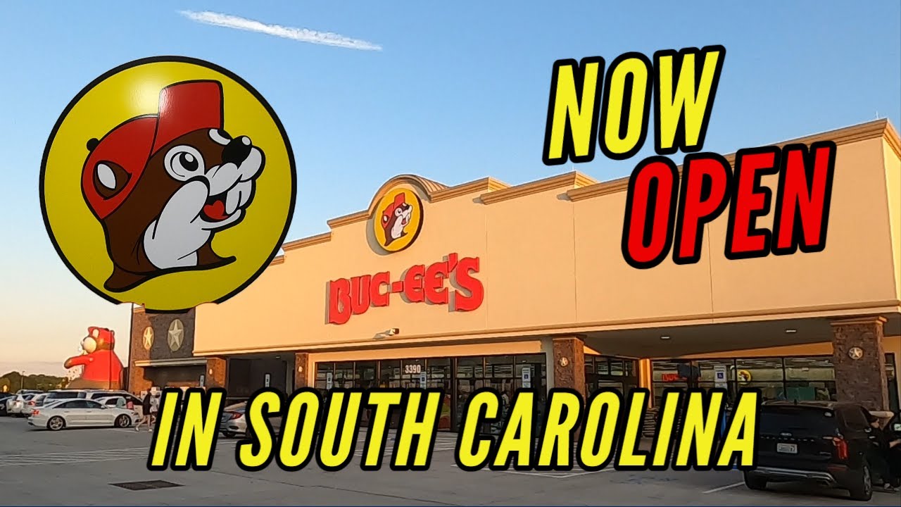 Buc-ee’s opens its FIRST South Carolina location off I-95 in Florence, SC heading into Myrtle Beach.