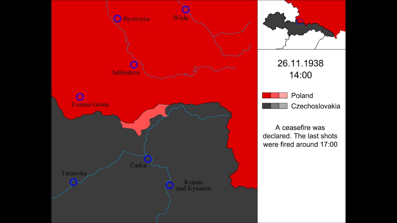 Little War 1938, Polish Invasion of Čadca