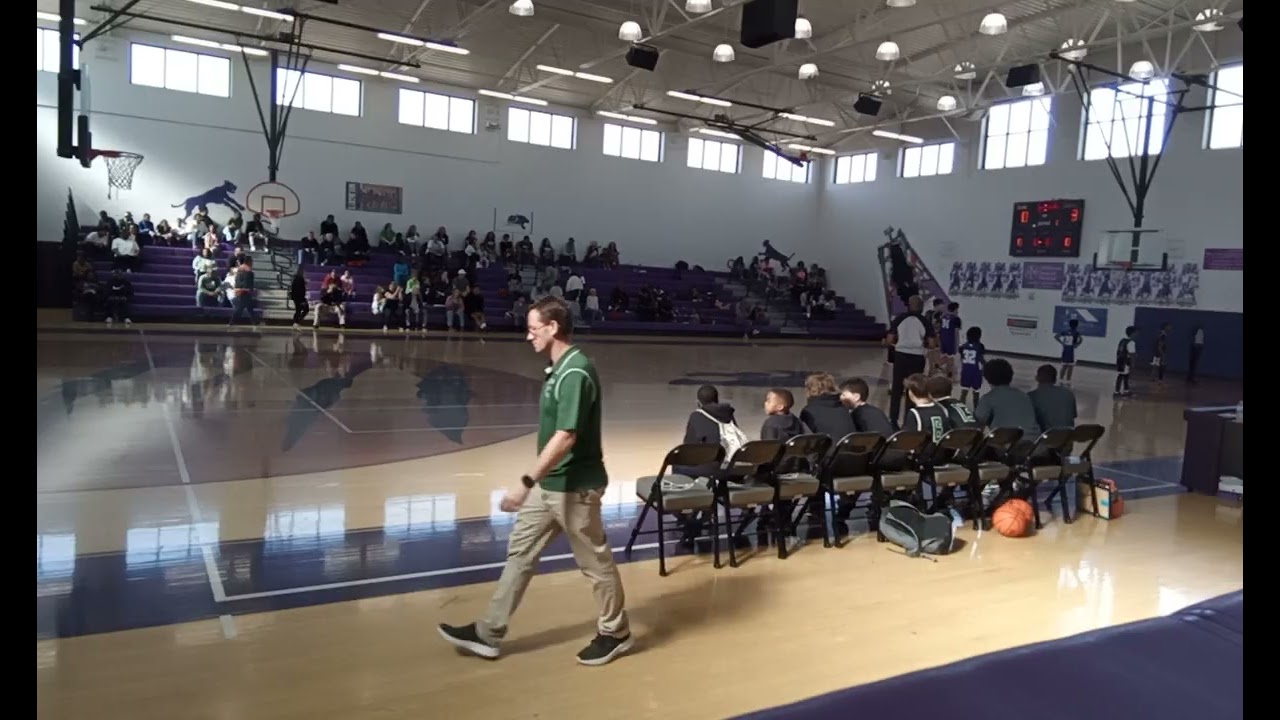 6th: PLAYOFFS RD 1 EDISON (GREEN) VS CARVER (PURPLE) 2/7/26 PT1