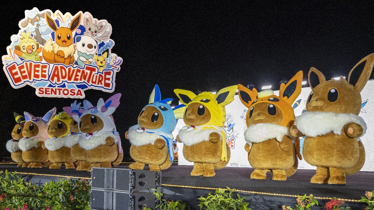 Eevee & Evolutions DANCE PARADE 2022 at Sentosa