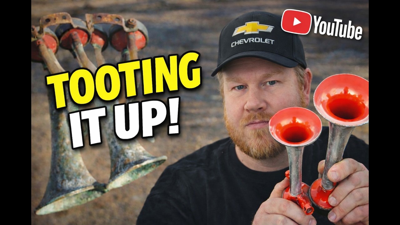 Tooting It Up Today! We Fix The Vintage Sears Air Horns