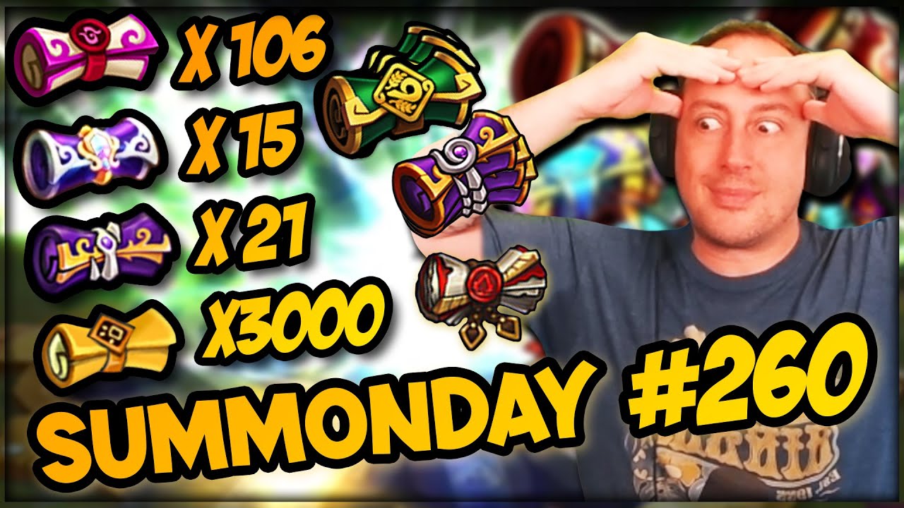 DE LA CHANCE A NE PLUS SAVOIR QUOI EN FAIRE ! MEGASUMMONDAY N°260
